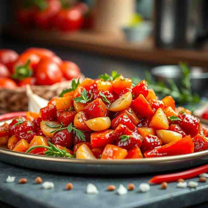 Pindjur Recipe - Make the Best Roasted Red Pepper Relish